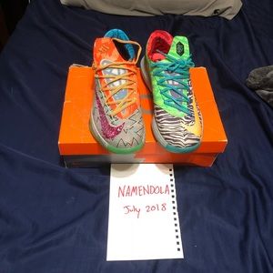 Nike KD 6 “WHAT THE KD” Sz 11.5 WITH RECEIPT